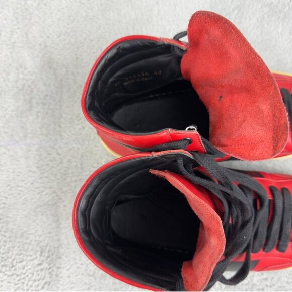 Saint Laurent Paris Men's Size 7 US/40 EU Classic SL/10H Leather 345416 Senakers - Picture 4 of 14